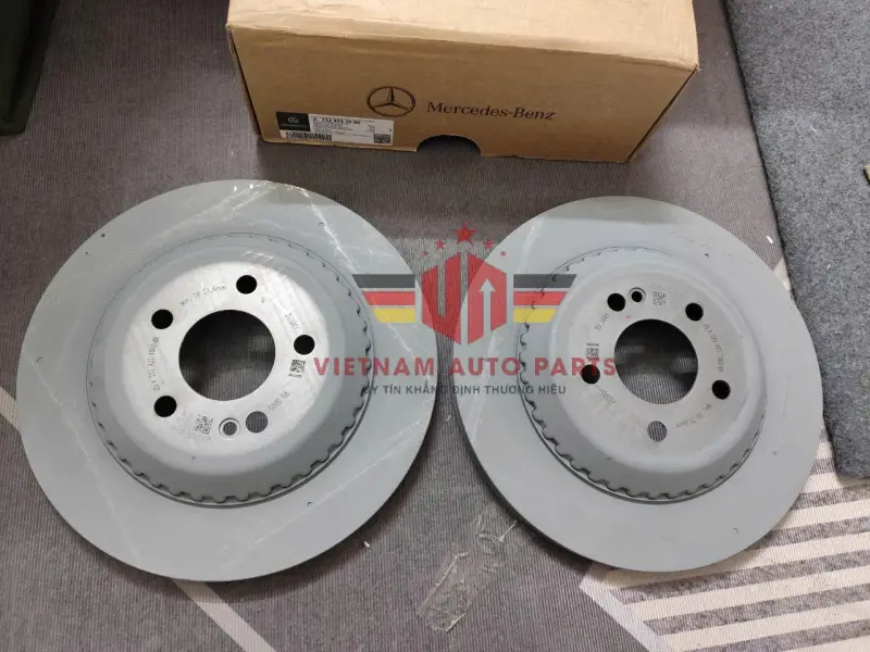 Đĩa phanh sau mercedes W222